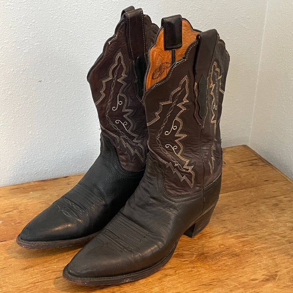 Lucchese 2000 Brown Boots Size 8
